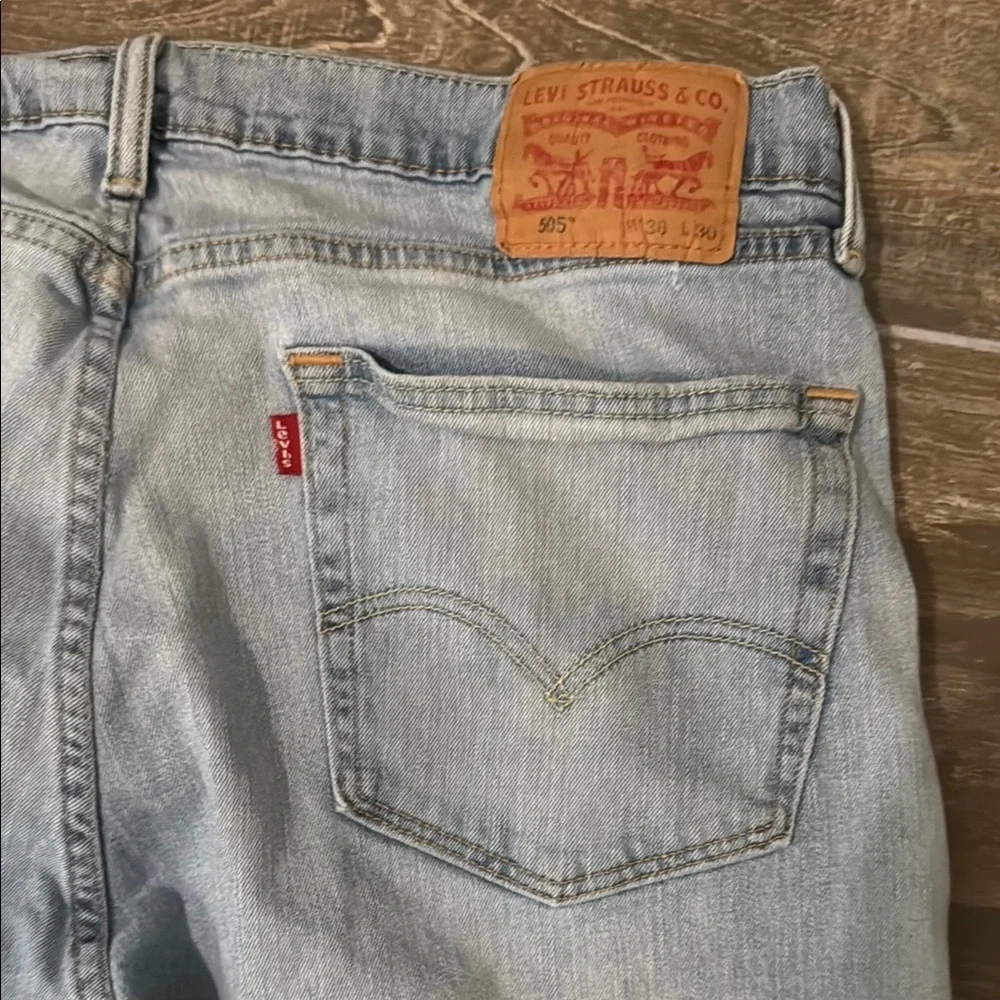 Levi's Blue Straight Jeans Classic Style